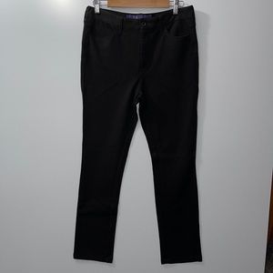 NYDJ STRAIGHT LEG PONTE KNIT PANTS *11531 SZ 10‎